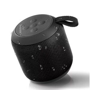 Brookstone Black Portable Bluetooth Speaker